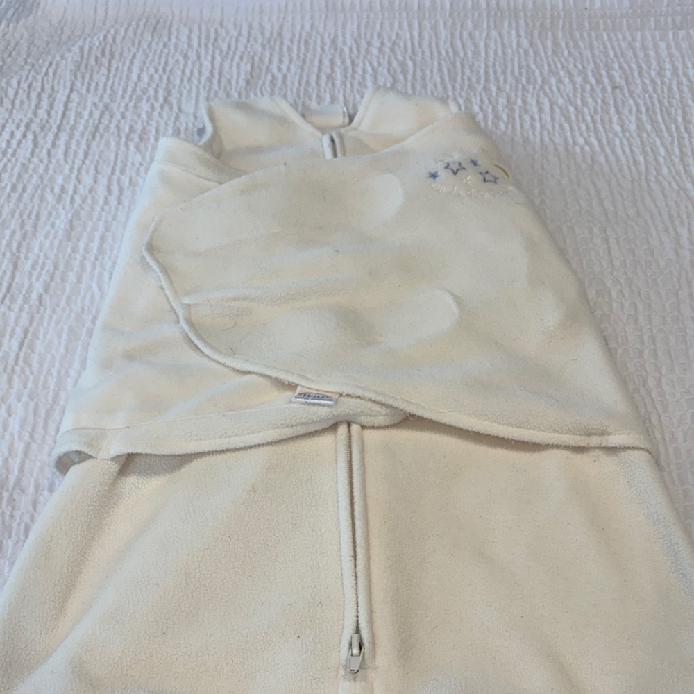 Halo Newborn Wearable Swaddle Blanket in Cream